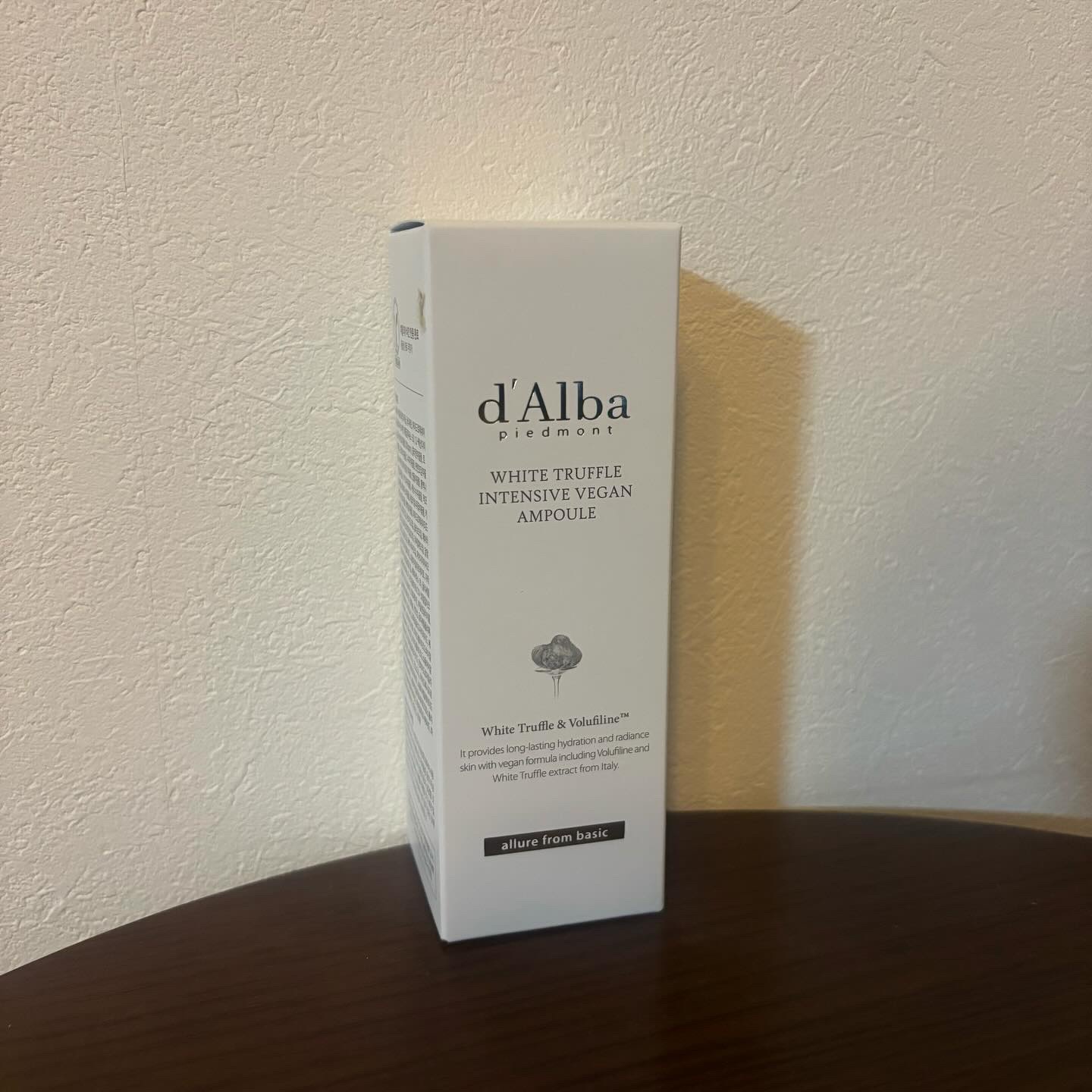 ホワイトトリュフインテンシブヴィーガンアンプル/ダルバ/美容液を使ったクチコミ（2枚目）