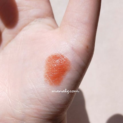 セラムオイルリップスティック /ミティア オーガニック/口紅を使ったクチコミ(3枚目)