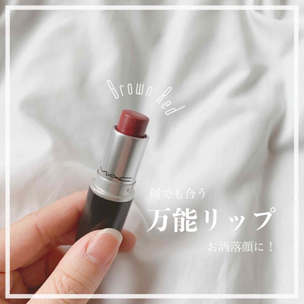 リップスティック/M・A・C/口紅を使ったクチコミ(1枚目)