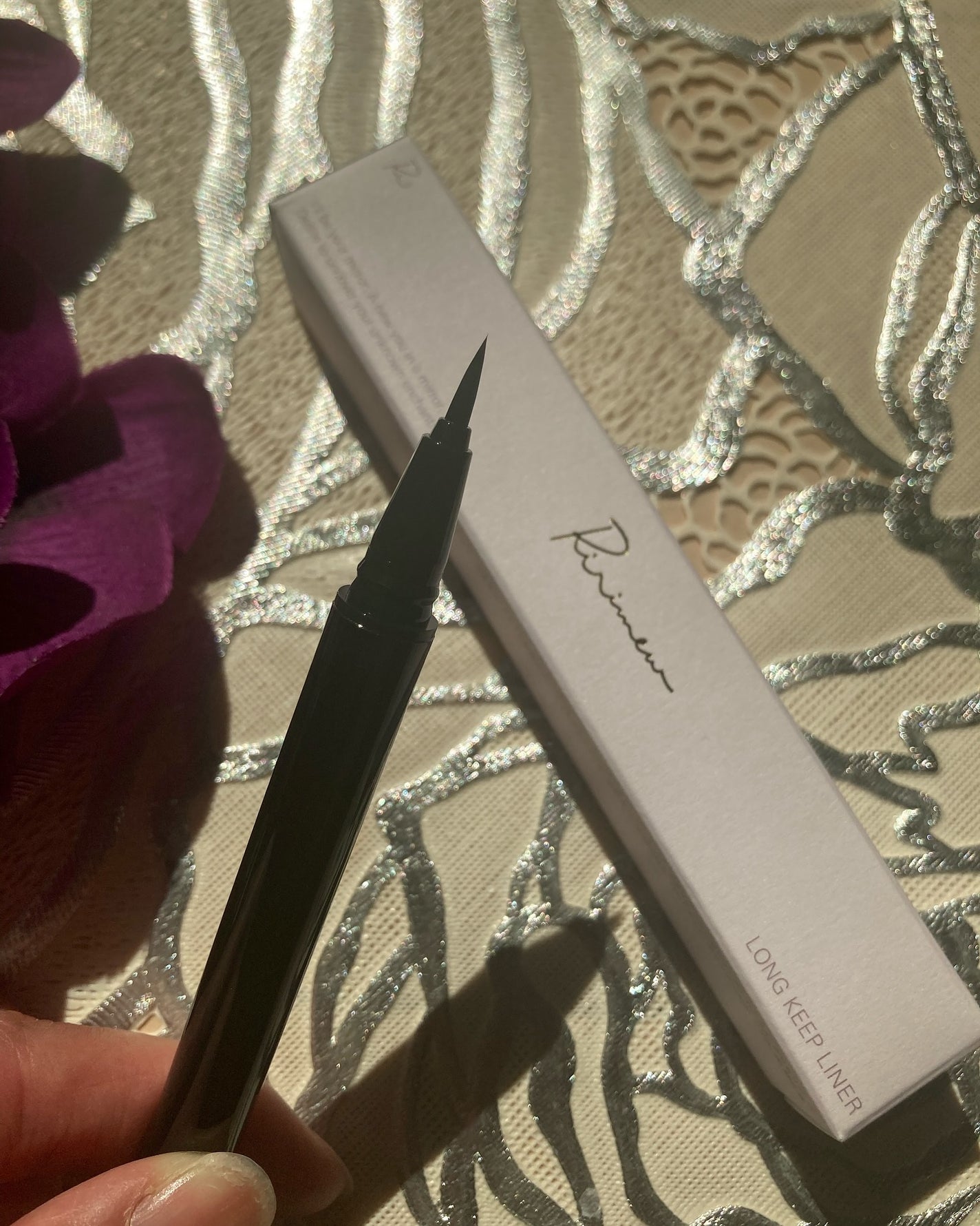 リリミュウ ロングキープライナー/Ririmew/リキッドアイライナーを使ったクチコミ(3枚目)