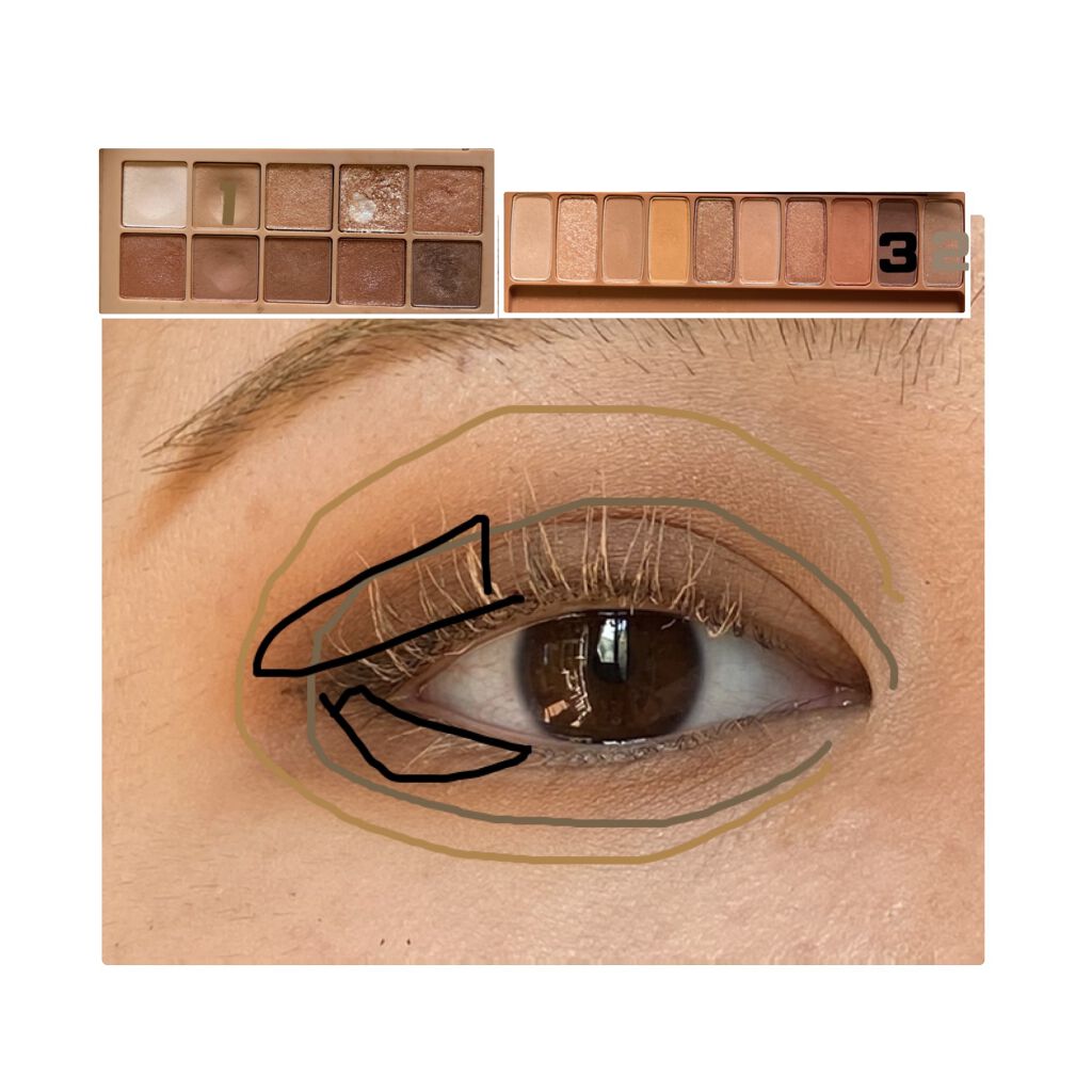 カラーリングマスカラ/uneven/マスカラを使ったクチコミ（2枚目）