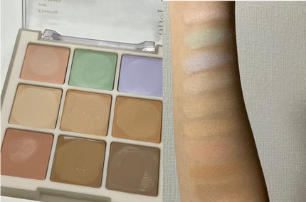 プロコンシーラーパレット/dasique/パレットコンシーラーを使ったクチコミ(2枚目)