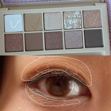 プロ アイ パレット/CLIO/アイシャドウパレットを使ったクチコミ(3枚目)