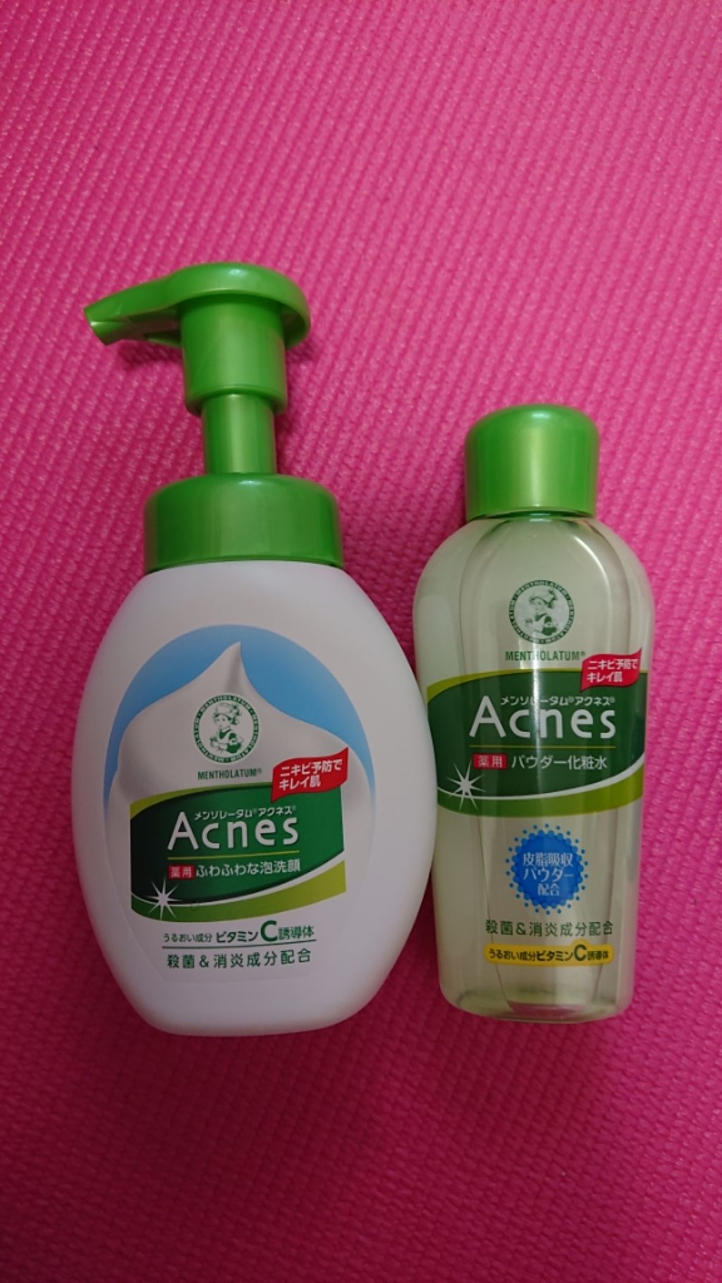薬用パウダー化粧水/メンソレータム アクネス/化粧水を使ったクチコミ(1枚目)