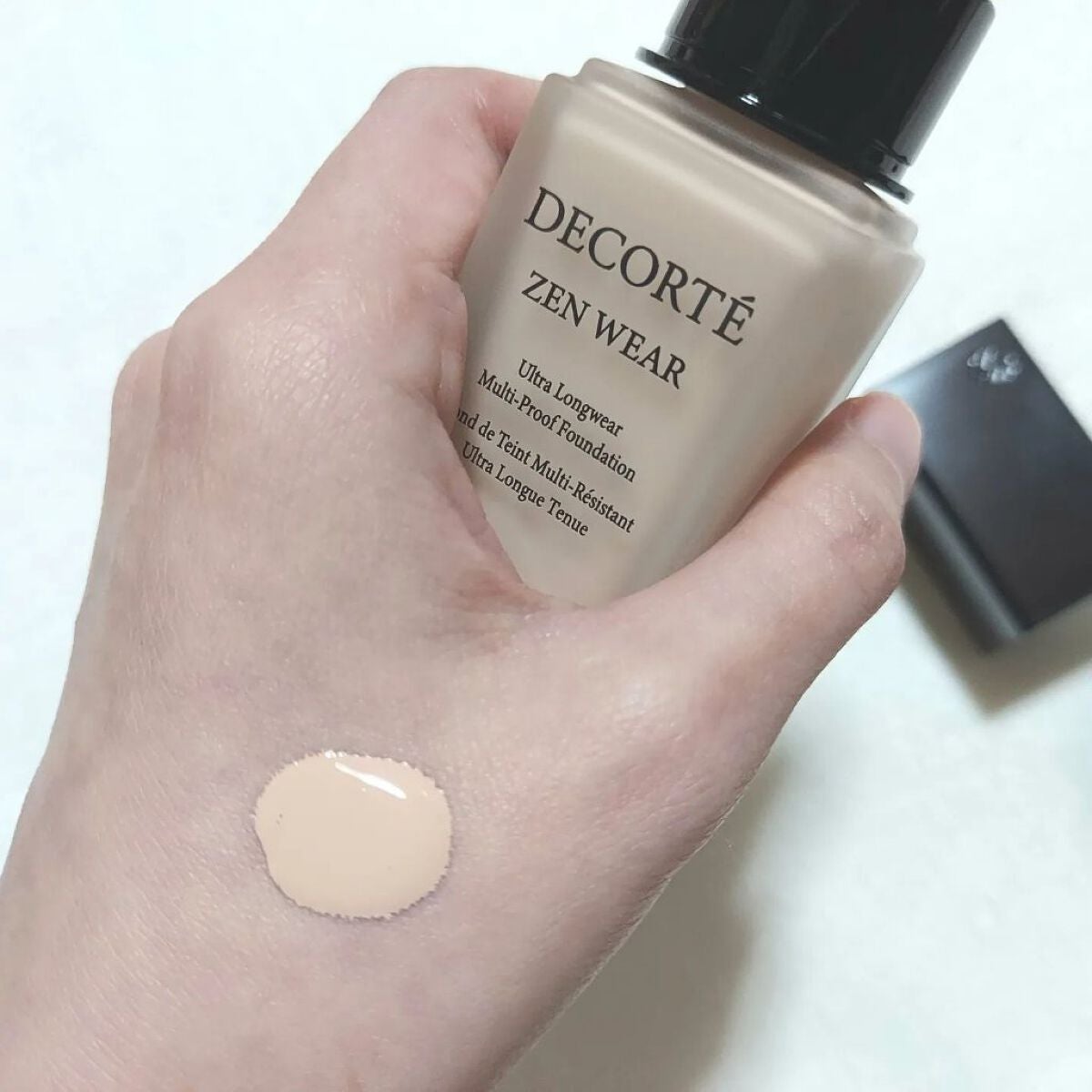 ゼン ウェア フルイド/DECORTÉ/リキッドファンデーションを使ったクチコミ(2枚目)