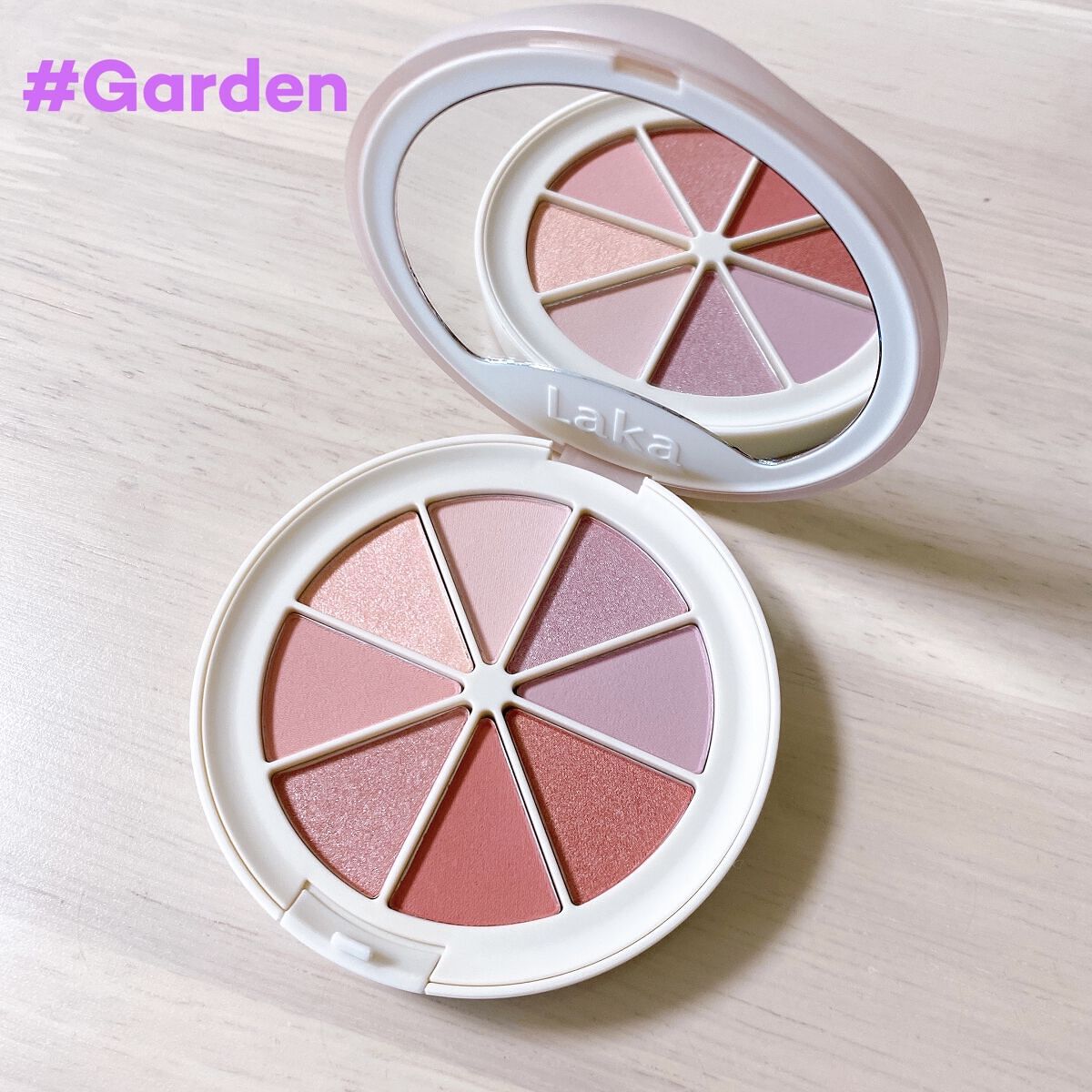 ミドルトーンアイシャドウコレクターパレット/Laka/アイシャドウパレットを使ったクチコミ（2枚目）