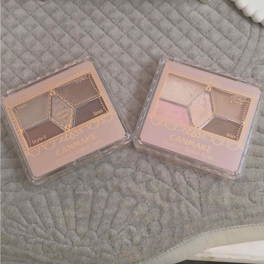 【旧品】パーフェクトスタイリストアイズ/キャンメイク/アイシャドウパレットを使ったクチコミ（1枚目）