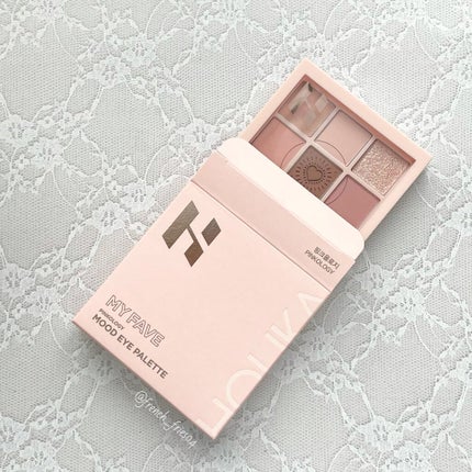 マイフェイブムードアイパレット 9カラー/HOLIKA HOLIKA/アイシャドウパレットを使ったクチコミ(2枚目)