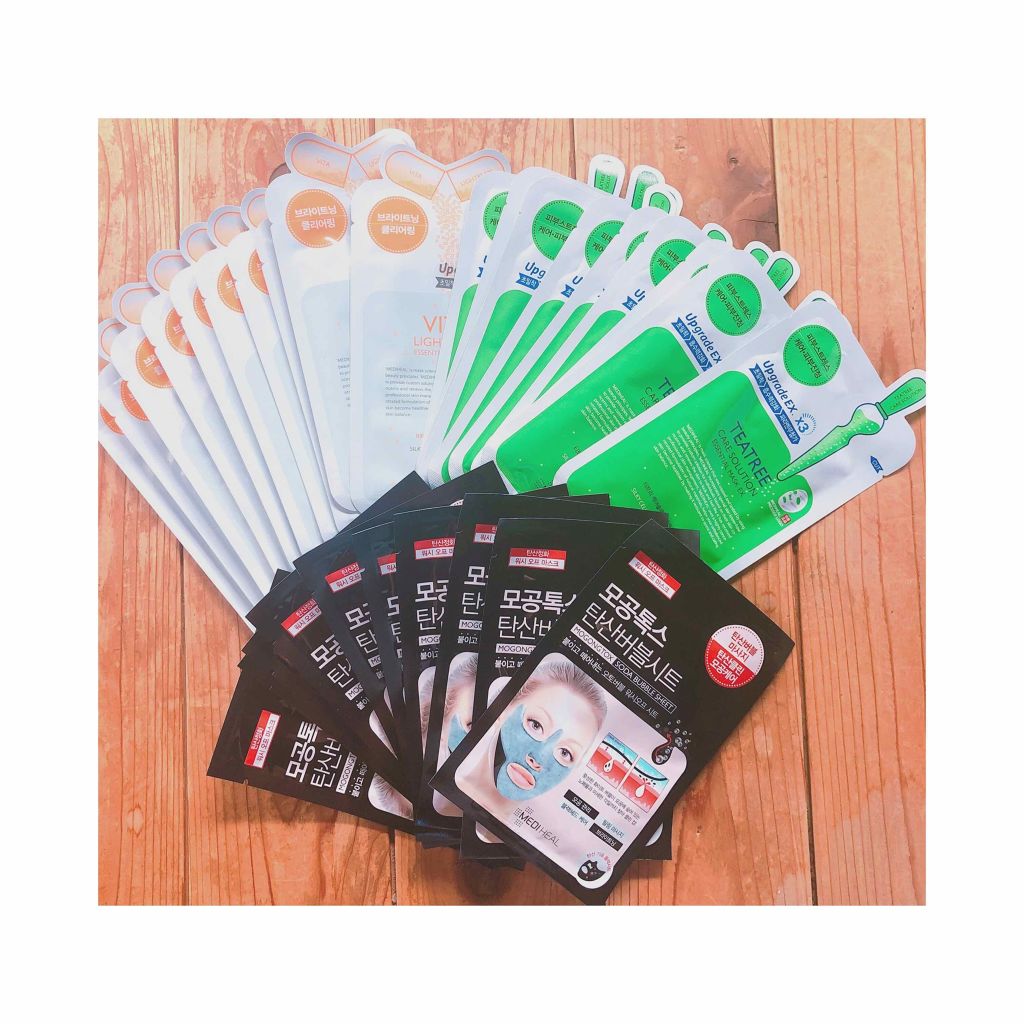 ビタライトビームエッセンシャルマスクEX/MEDIHEAL/シートマスク・パックを使ったクチコミ（3枚目）