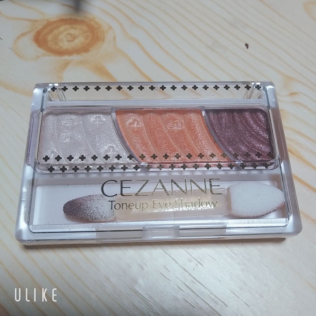 トーンアップアイシャドウ/CEZANNE/アイシャドウパレットを使ったクチコミ(1枚目)