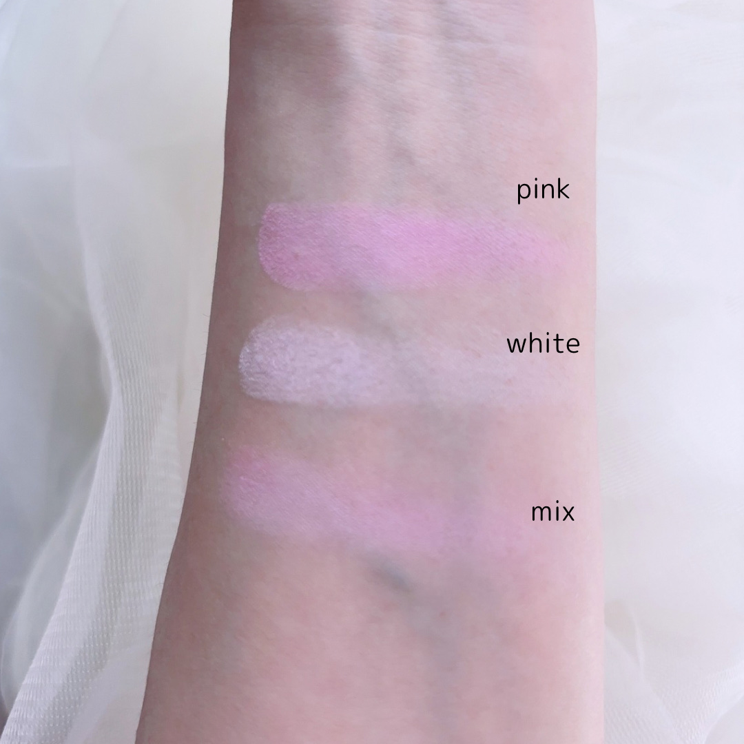 ラブビームチークデュオ 01 ファンキービーム(Funky Beam)/lilybyred/パウダーチークを使ったクチコミ（2枚目）