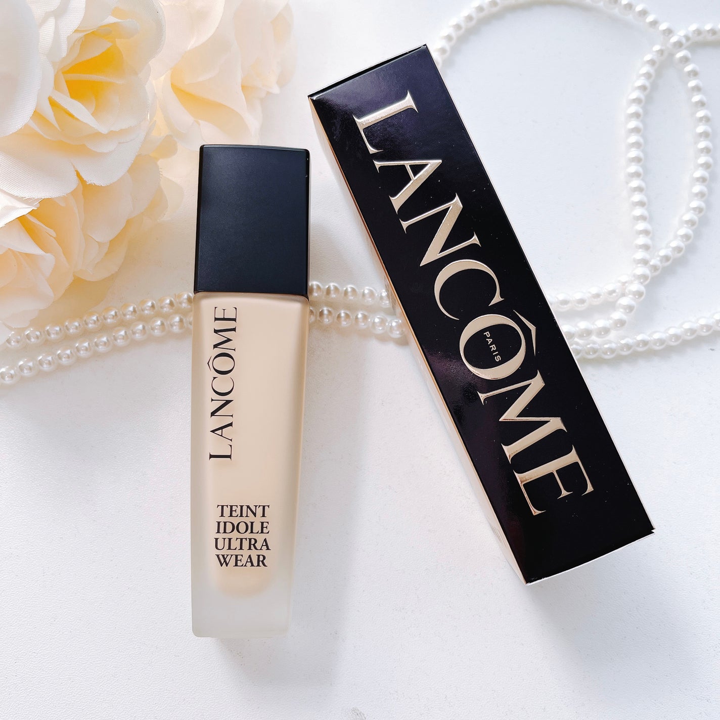 タンイドル ウルトラ ウェア リキッド N/LANCOME/リキッドファンデーションを使ったクチコミ(5枚目)