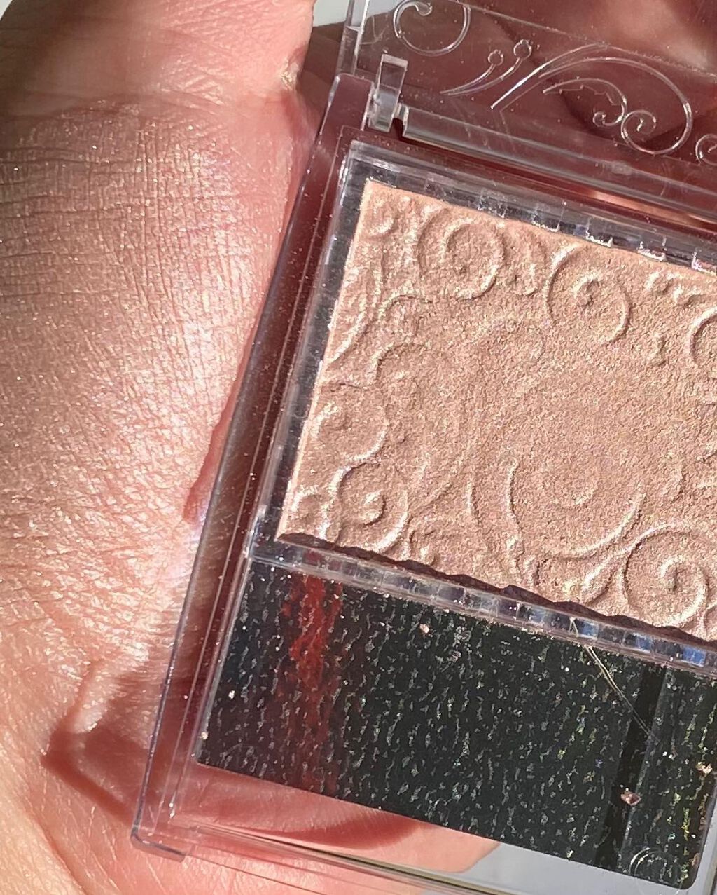 パールグロウハイライト/CEZANNE/パウダーハイライトを使ったクチコミ(1枚目)