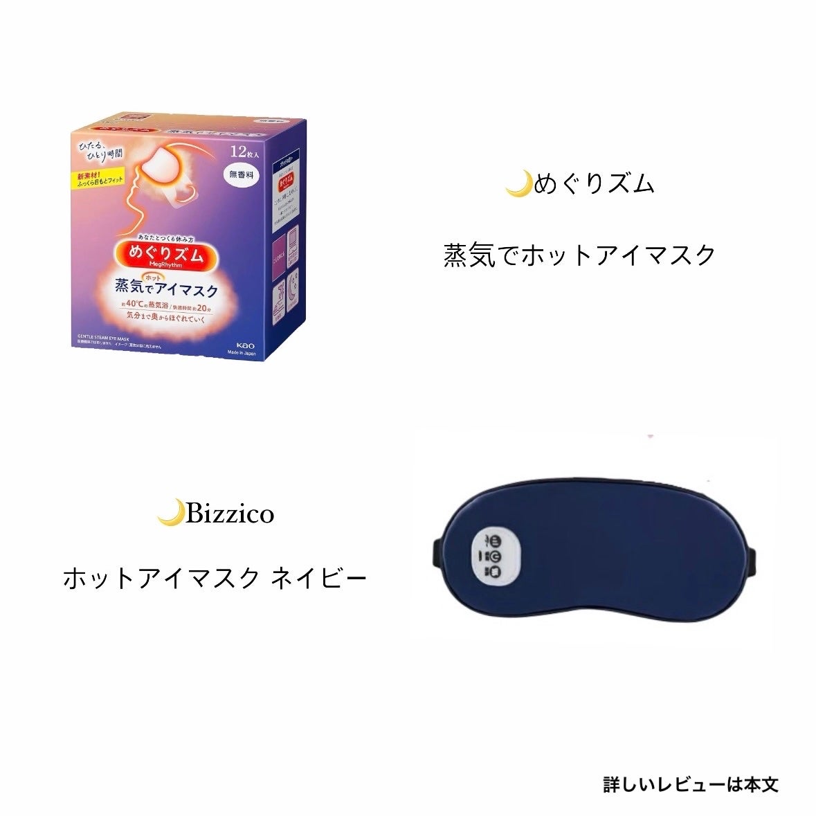 めぐりズム 蒸気でホットアイマスク 無香料/めぐりズム/ホットアイマスクを使ったクチコミ(3枚目)