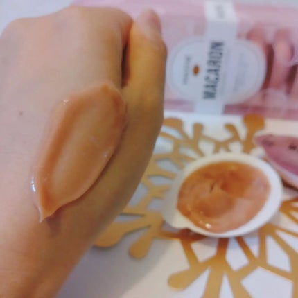 パンテーンマカロン ヘアマスク 色つやリッチ/パンテーン/ヘアマスク・ヘアパックを使ったクチコミ(4枚目)