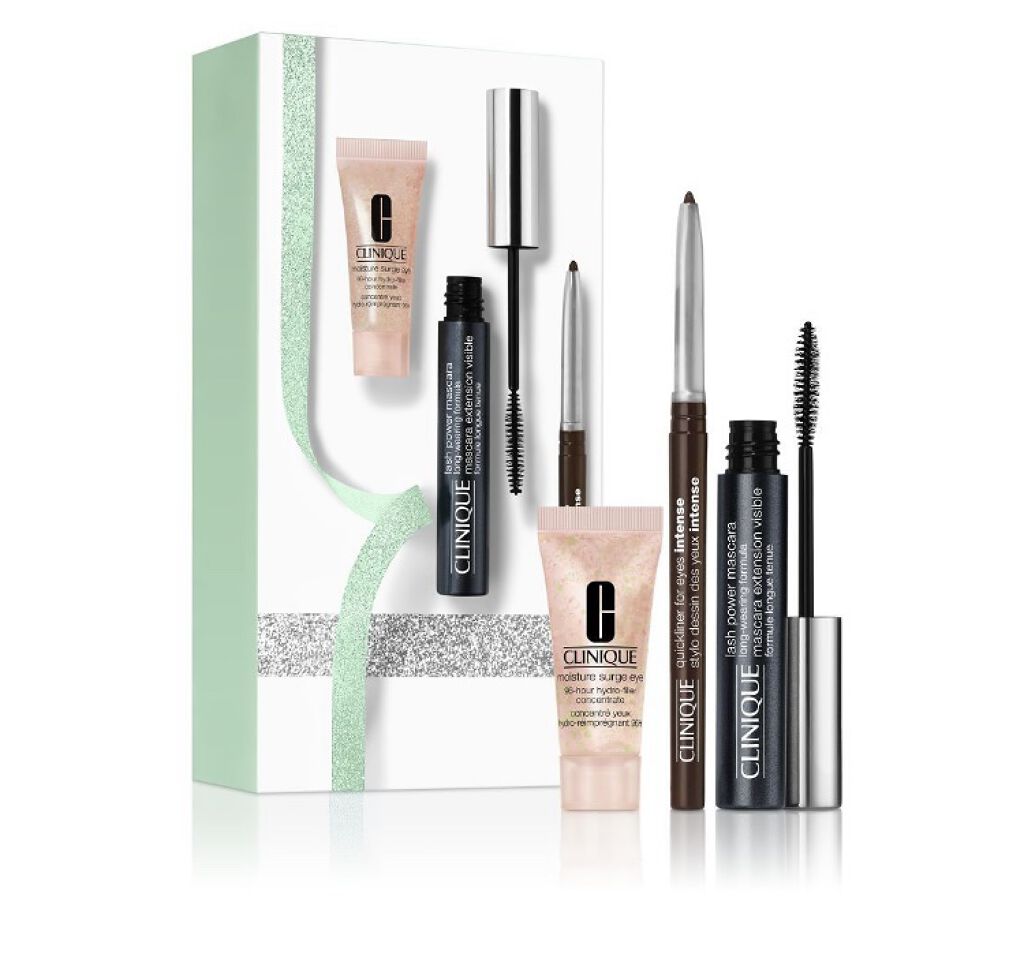 CLINIQUE ラッシュ パワーマスカラ ホリデイ セットのクチコミ「アイラインもひきやすいし
アイクリームもしっかりしたテクスチャなので目に入りにくいし
全部使い.....」（1枚目）