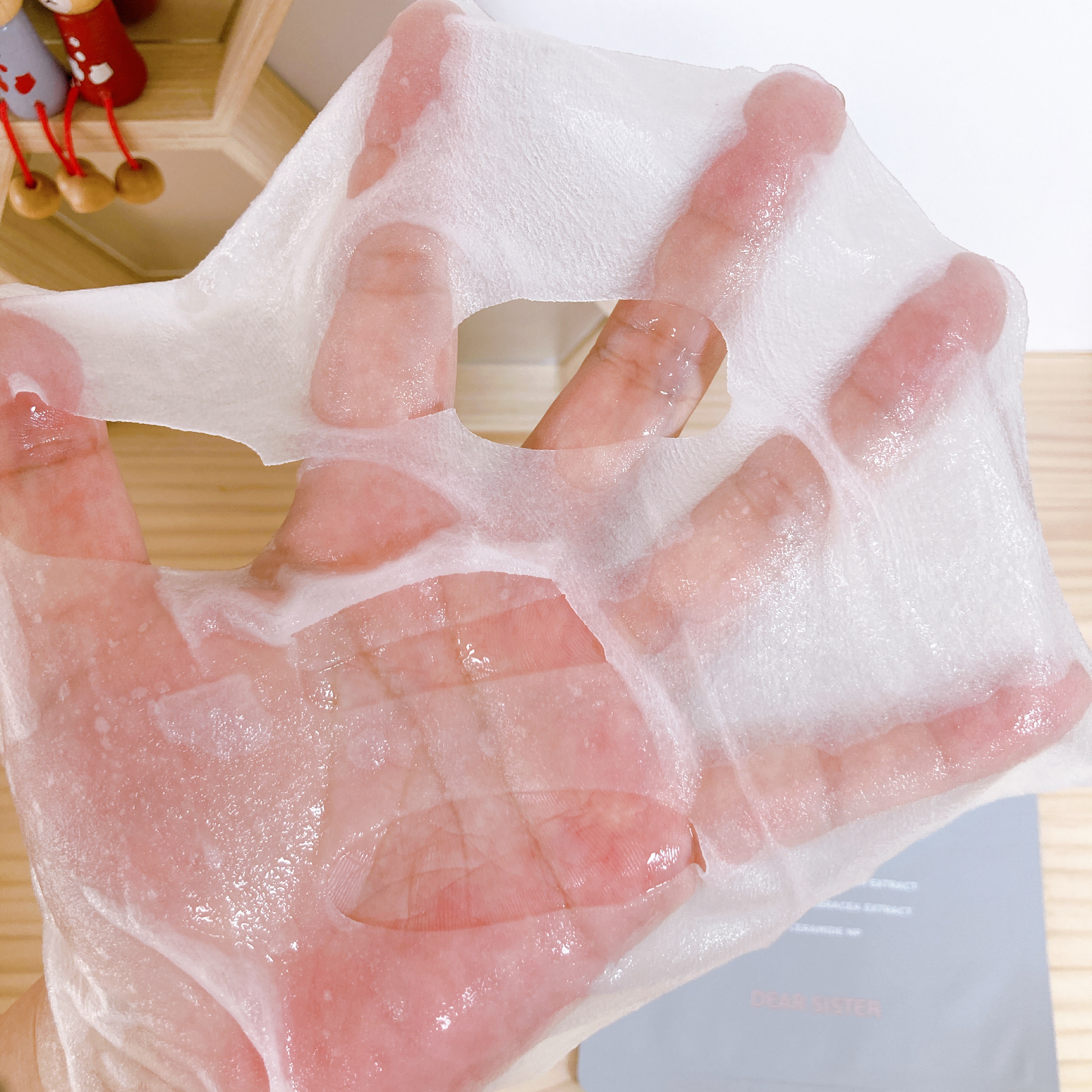 DEAR SISTER ウォーター バリア マスクのクチコミ「----------♡----------

DEARSISTER 
Water BARRIE.....」（2枚目）