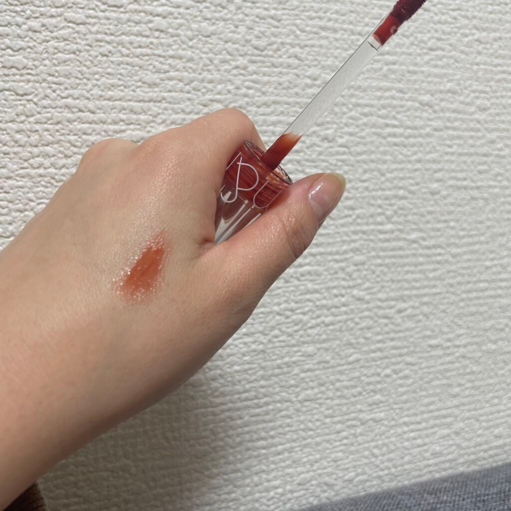 グラスティングウォーターティント/rom&nd/リップティントを使ったクチコミ(2枚目)