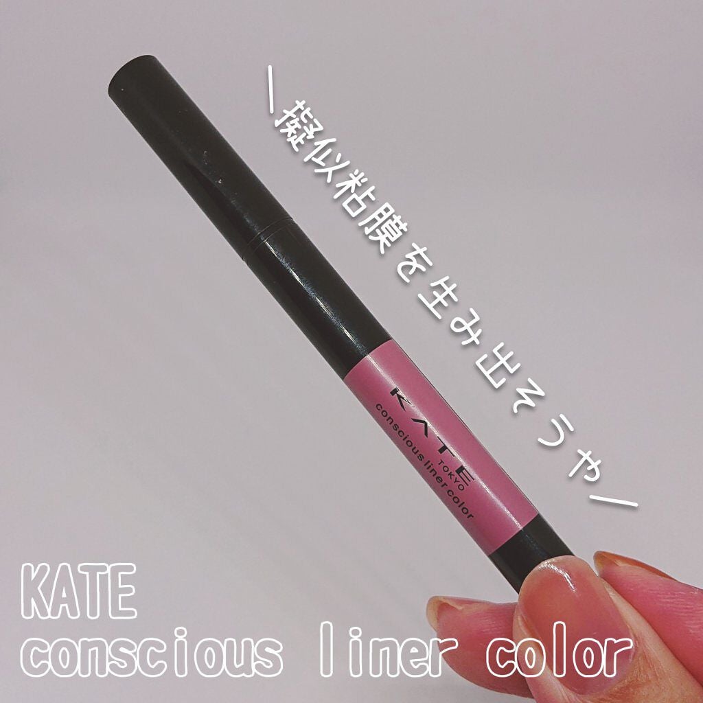 コンシャスライナーカラー/KATE/リキッドアイライナーを使ったクチコミ(1枚目)