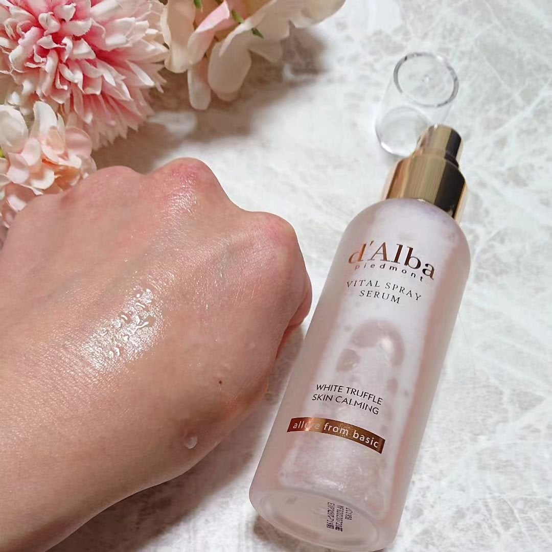 ダルバ ホワイトトリュフバイタルスプレーセラム/ダルバ/ミスト状化粧水を使ったクチコミ(5枚目)