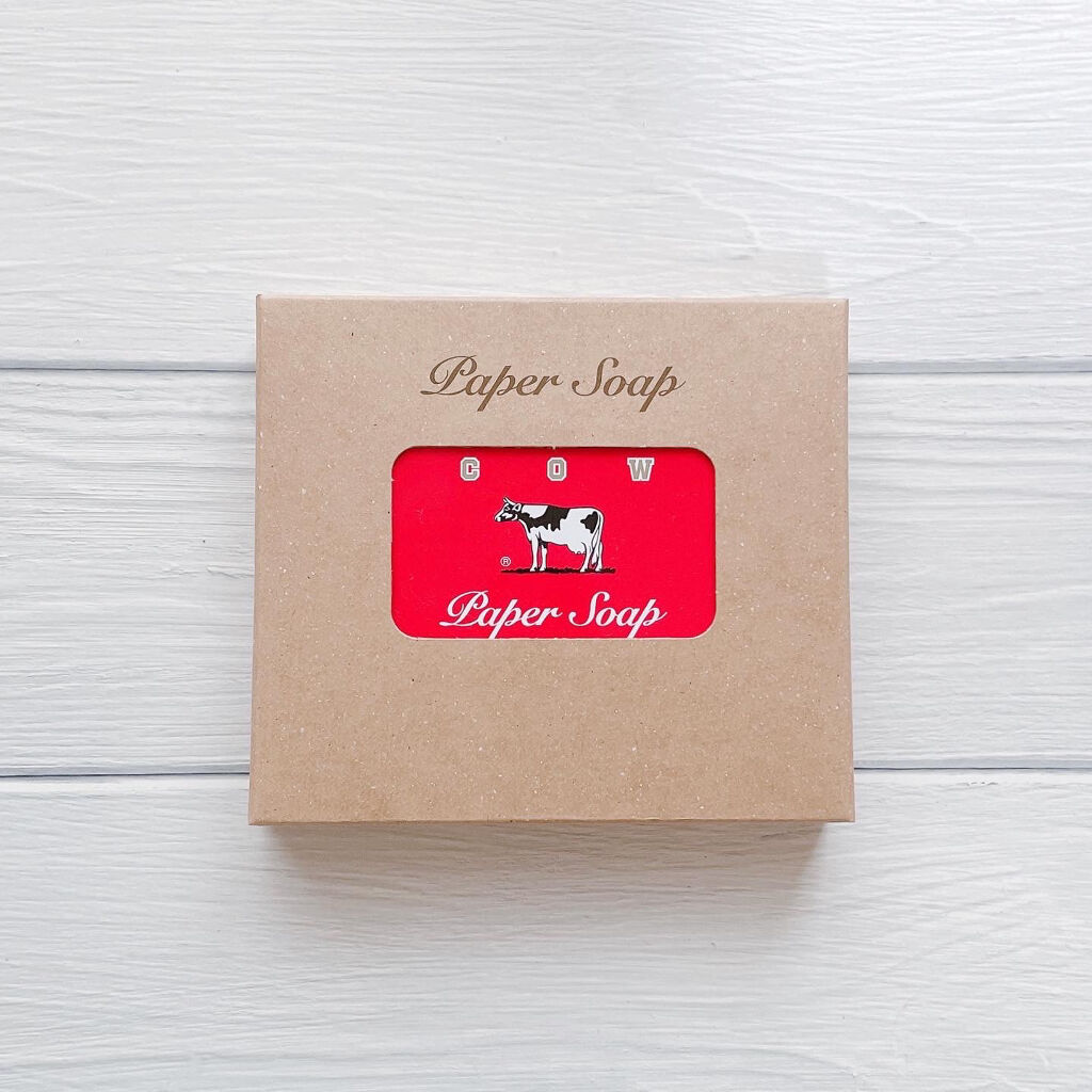 赤箱の香りの紙石けん/カウブランド/ハンドソープを使ったクチコミ（2枚目）