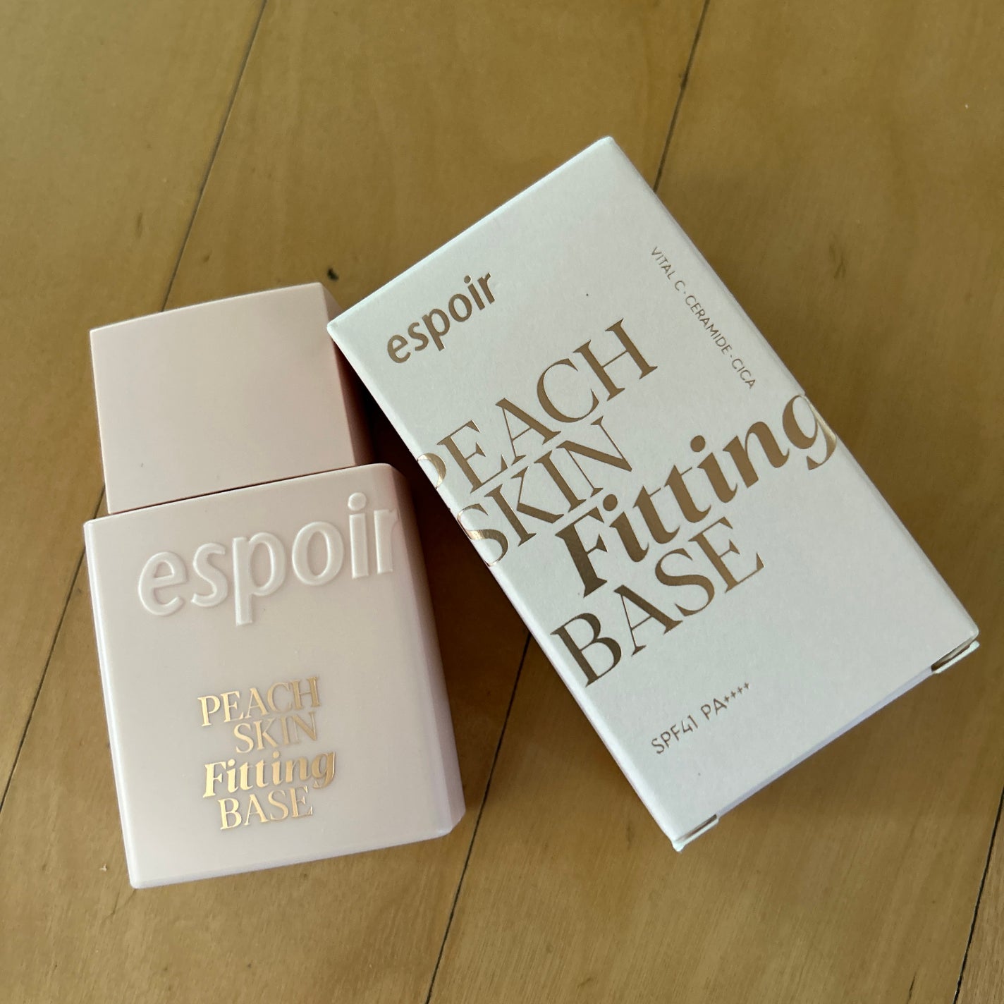 ピーチスキンフィッティングベース オールニュー SPF50 PA++++/espoir/化粧下地を使ったクチコミ(3枚目)