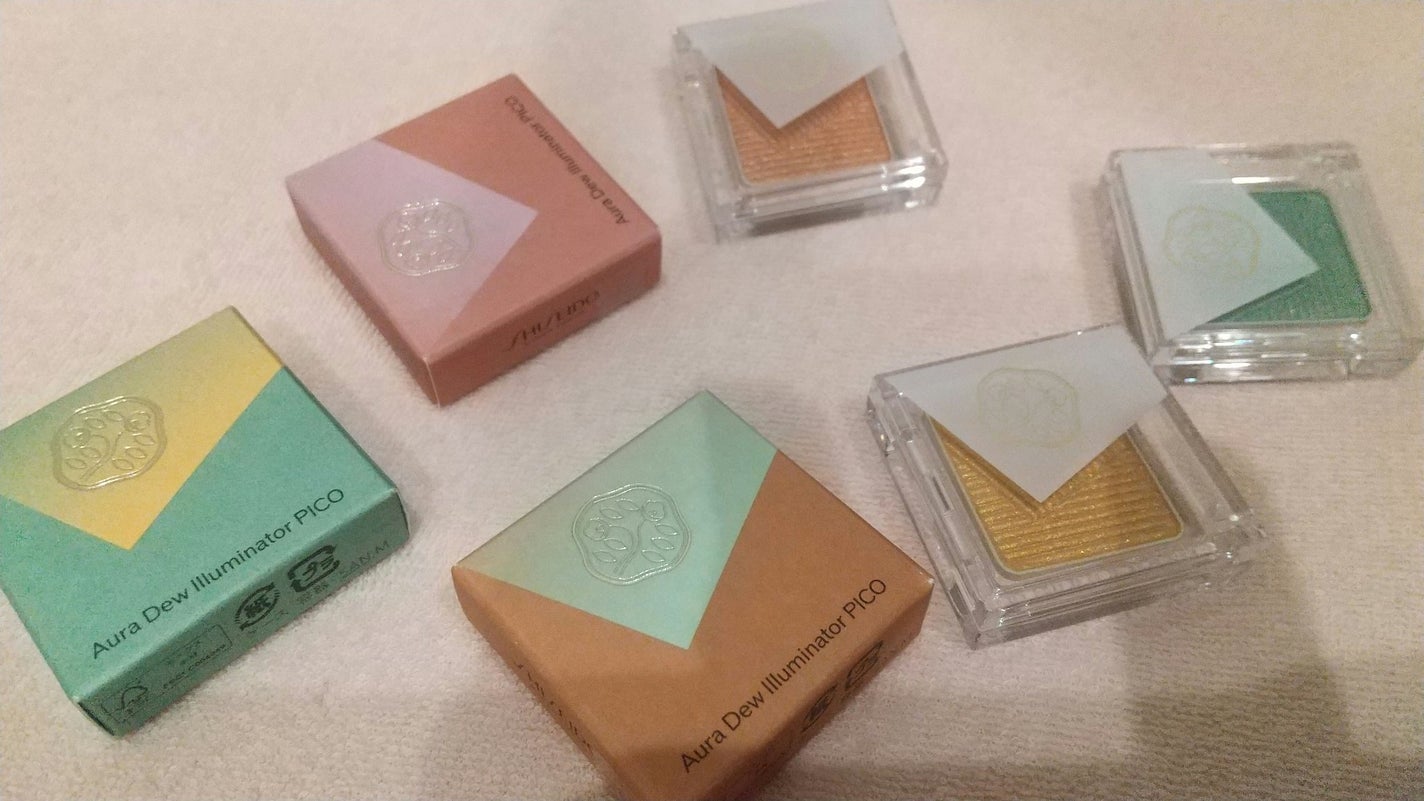 オーラデュウ プリズム イルミネーター ピコ/SHISEIDOザ・メーキャップ/単色アイシャドウを使ったクチコミ(1枚目)