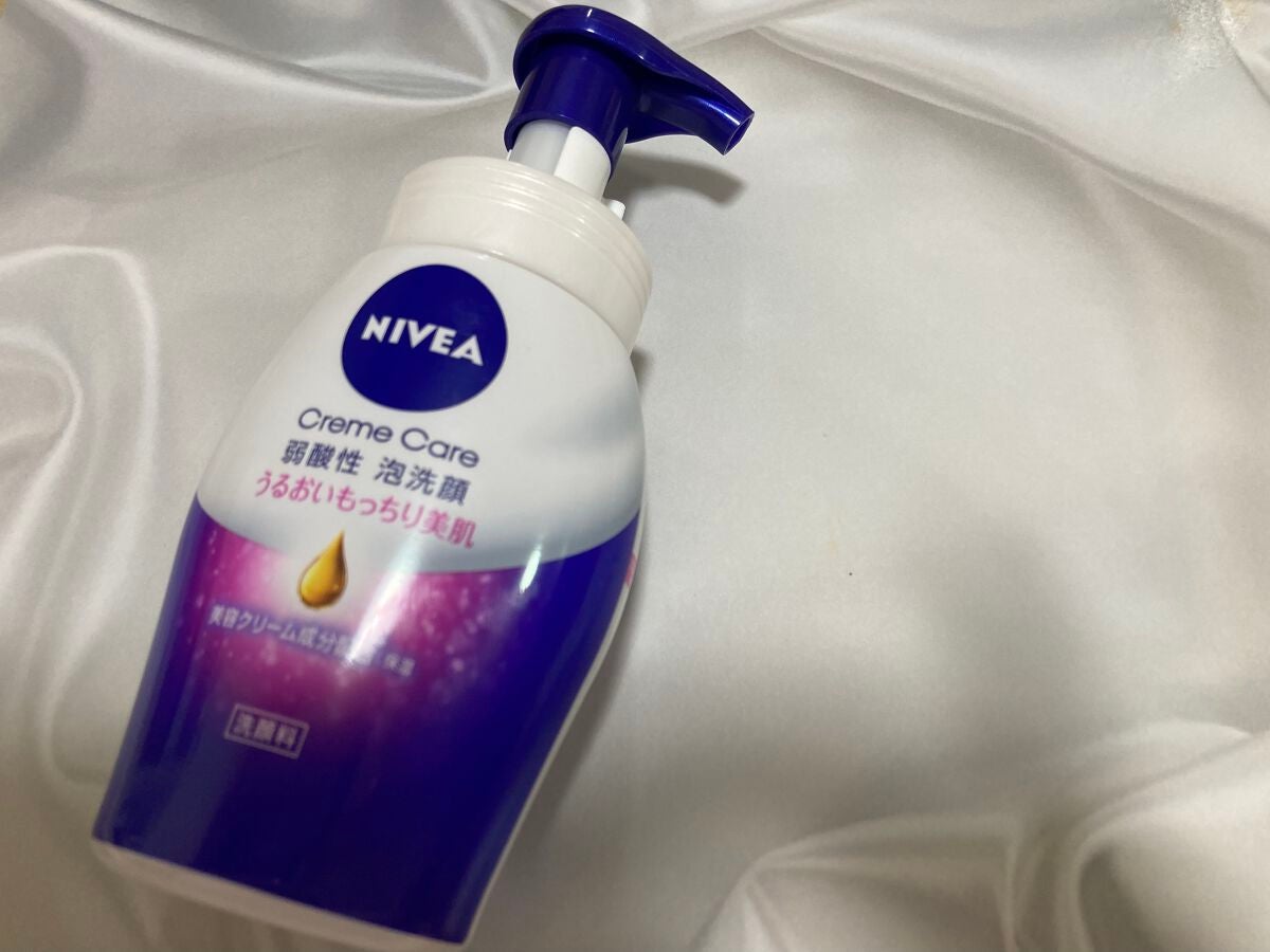 ニベア クリアビューティー弱酸性泡洗顔 もっちり美肌/ニベア/泡洗顔を使ったクチコミ(1枚目)