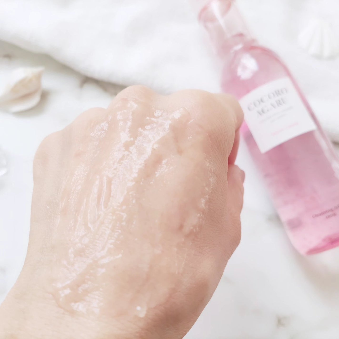 クレンジングジュレ カシスミックス/cocoroagaru/クレンジングジェルを使ったクチコミ(3枚目)