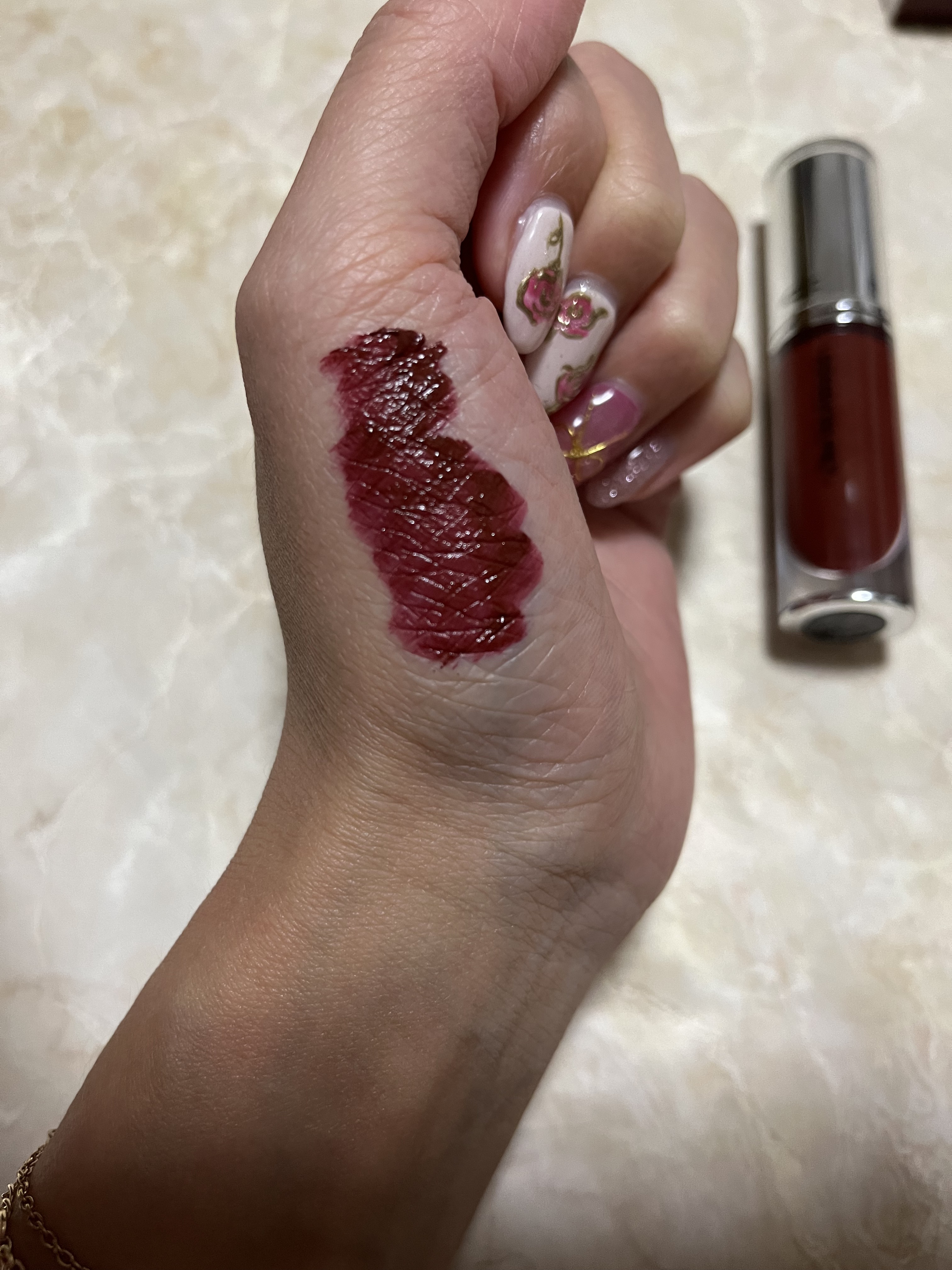 M·A·C ロックド キス インク リップカラー/M・A・C/口紅を使ったクチコミ（2枚目）