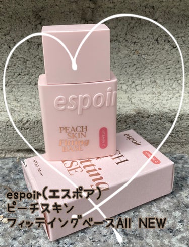 ピーチスキンフィッティングベース オールニュー SPF50 PA++++/espoir/化粧下地を使ったクチコミ（1枚目）