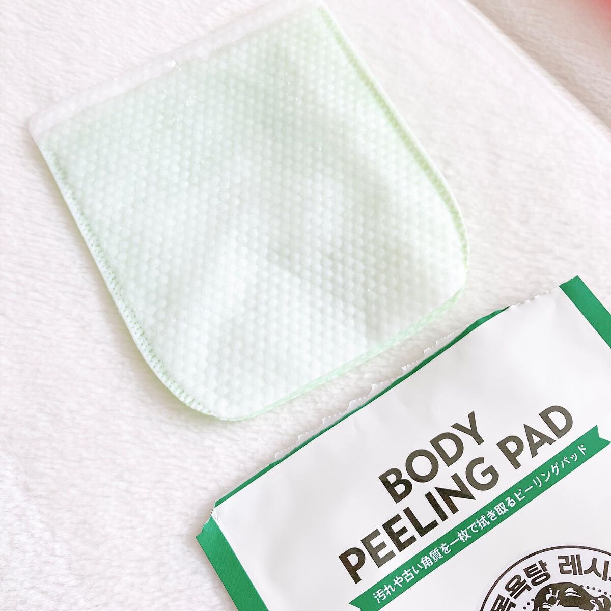 ボディピーリングパッド/Mom’s Bath Recipe/ピーリングを使ったクチコミ(3枚目)