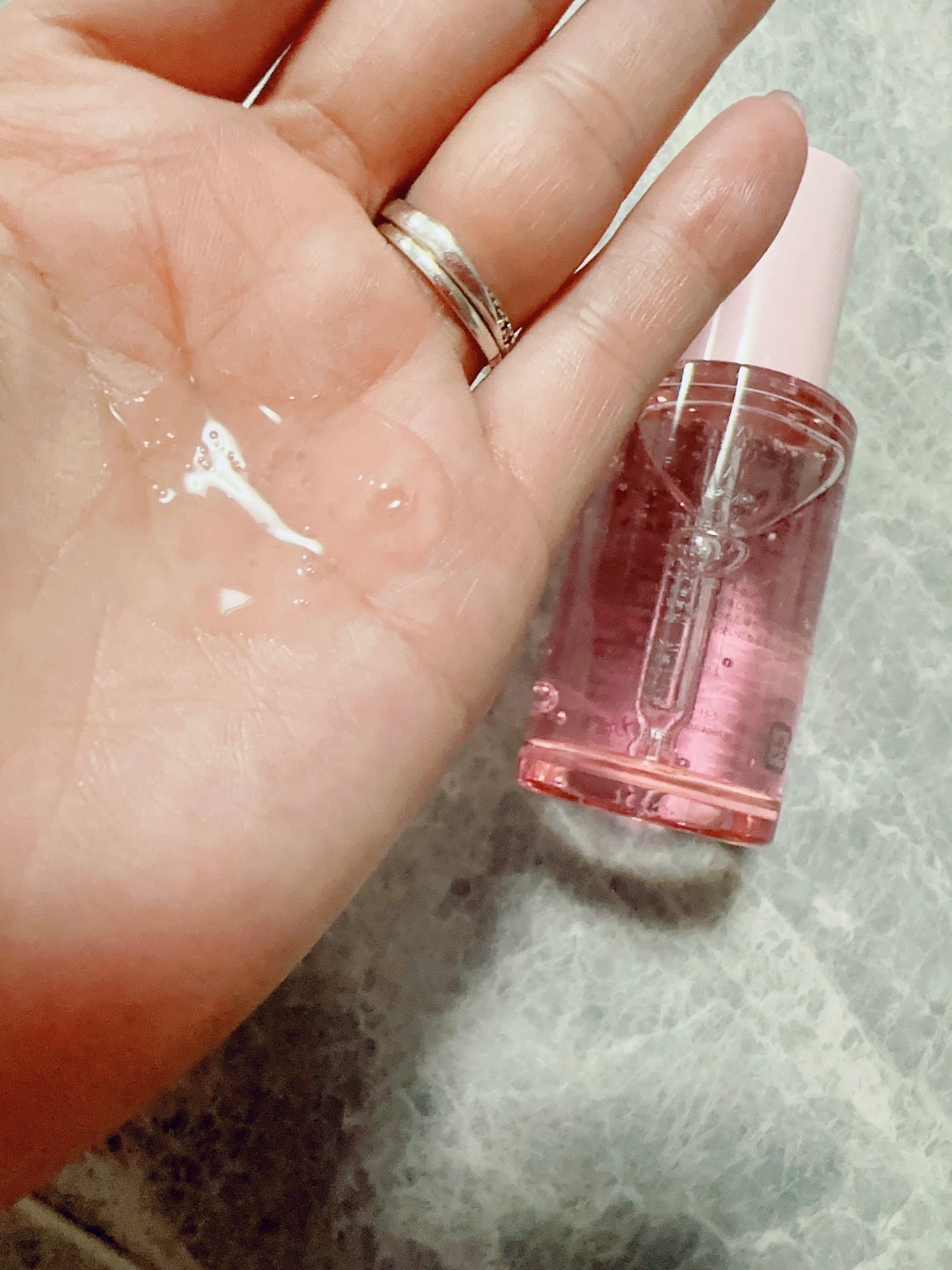 ピンクティーツリーシナジーセラム/APLIN/美容液を使ったクチコミ(3枚目)