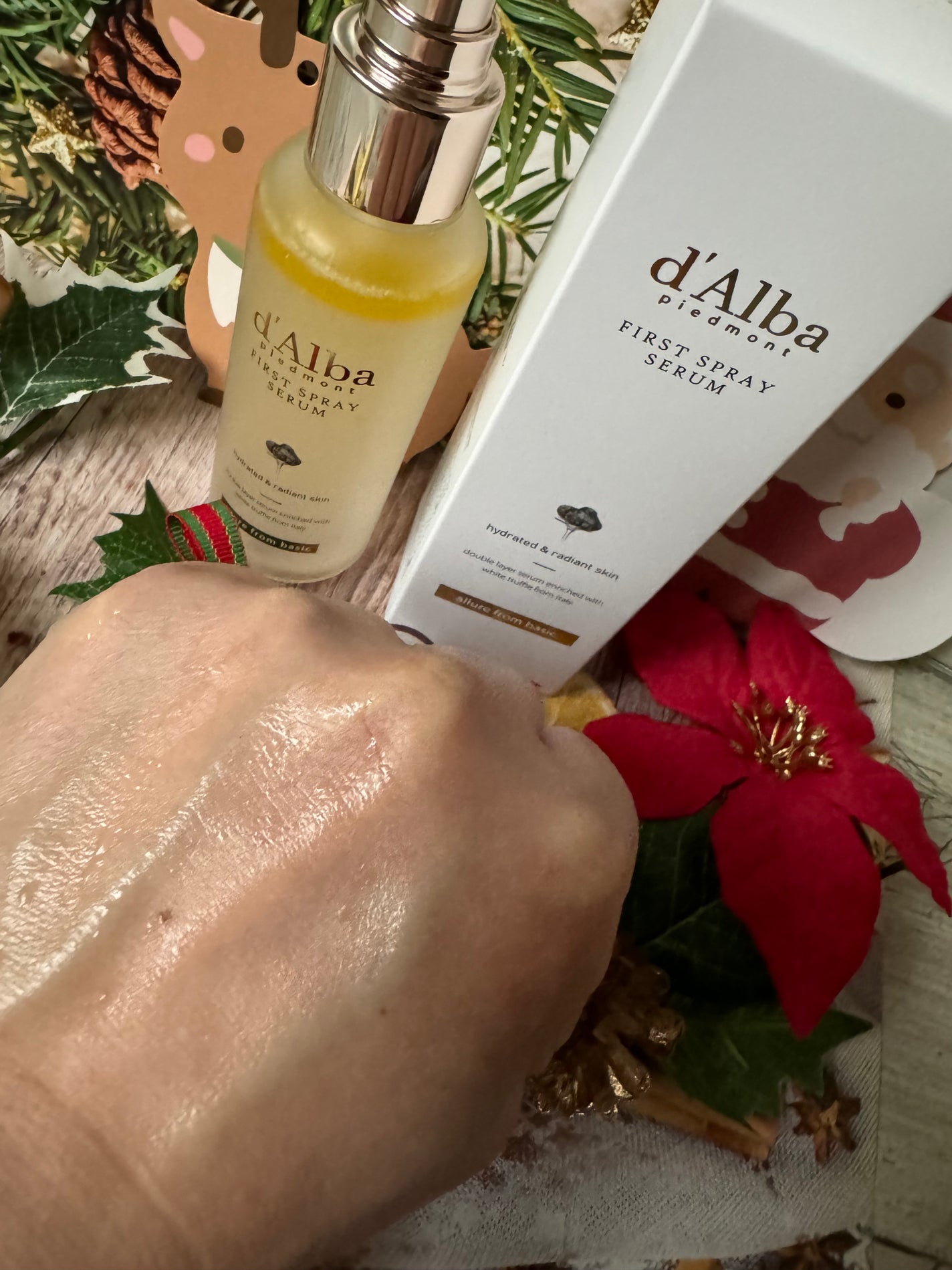 ダルバ ホワイトトリュフファーストスプレーセラム/ダルバ/ミスト状化粧水を使ったクチコミ(4枚目)