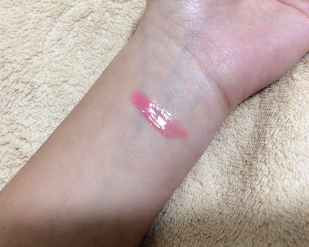 フォーエヴァージューシー オイルルージュ グロウ/JILL STUART/口紅を使ったクチコミ（3枚目）