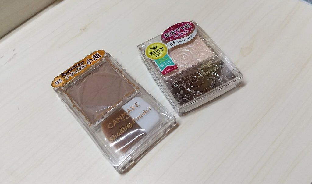 シェーディングパウダー/キャンメイク/シェーディングを使ったクチコミ（2枚目）