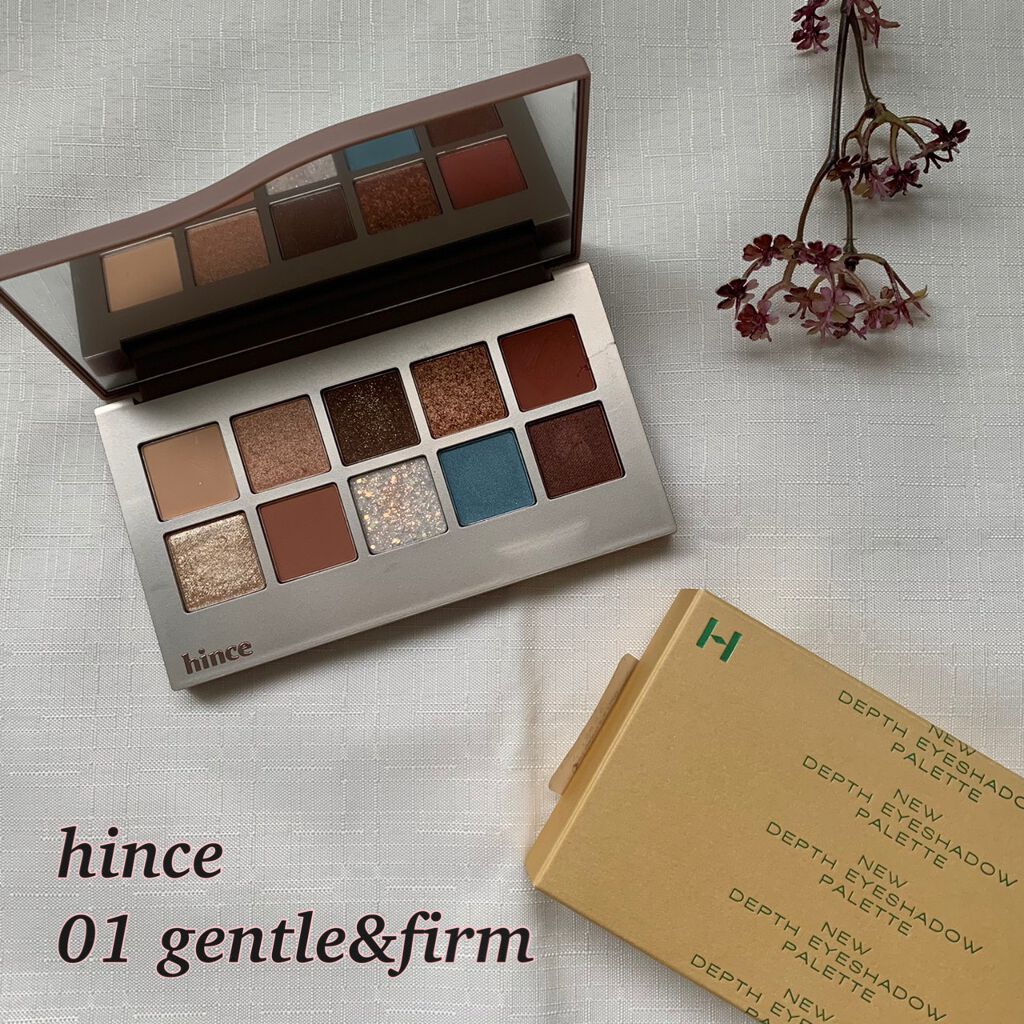 ニューデップスアイシャドウパレット/hince/アイシャドウパレットを使ったクチコミ(1枚目)