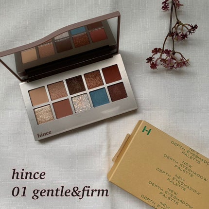 ニューデップスアイシャドウパレット/hince/アイシャドウパレットを使ったクチコミ(1枚目)
