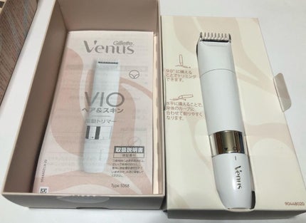 ヴィーナス VIO ヘア&スキン 電動トリマー/Gillette Venus/シェーバーを使ったクチコミ(3枚目)