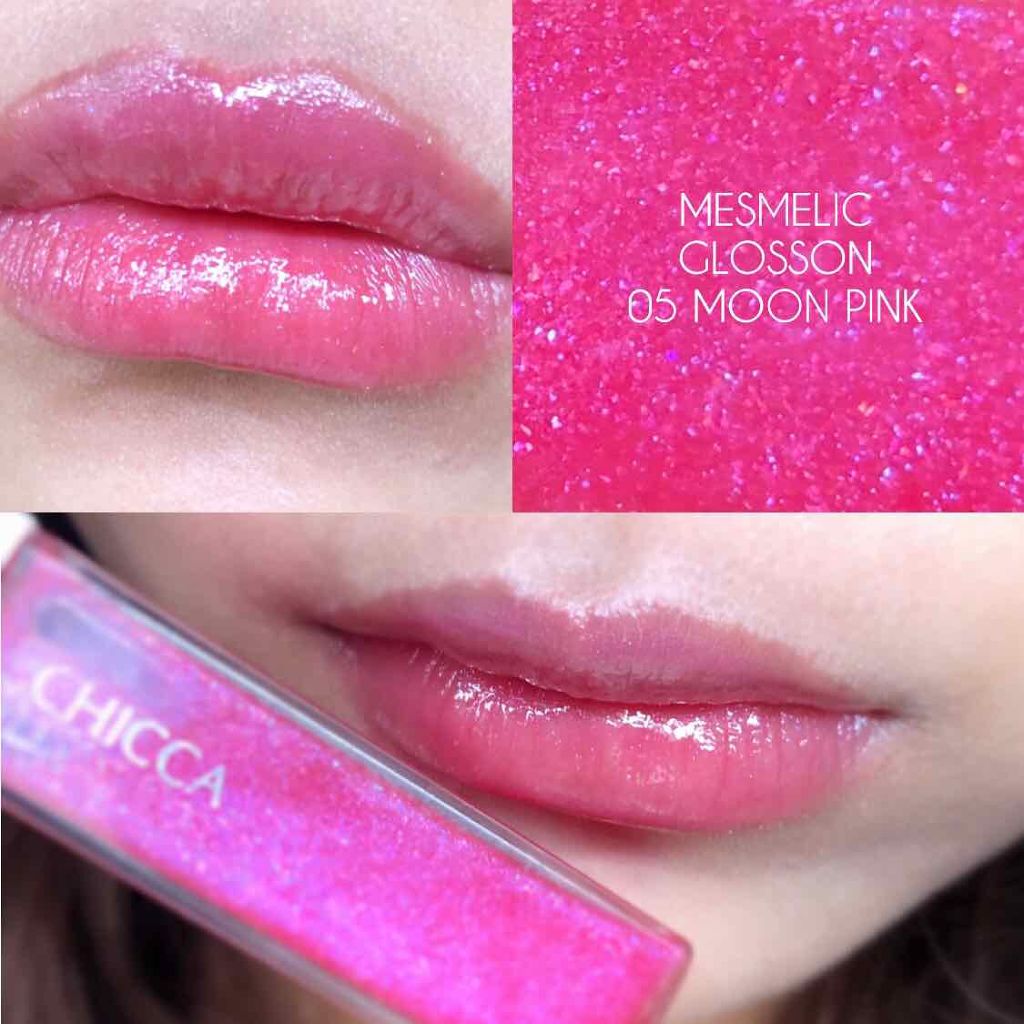 メスメリック グロスオン/CHICCA/リップグロスを使ったクチコミ（1枚目）