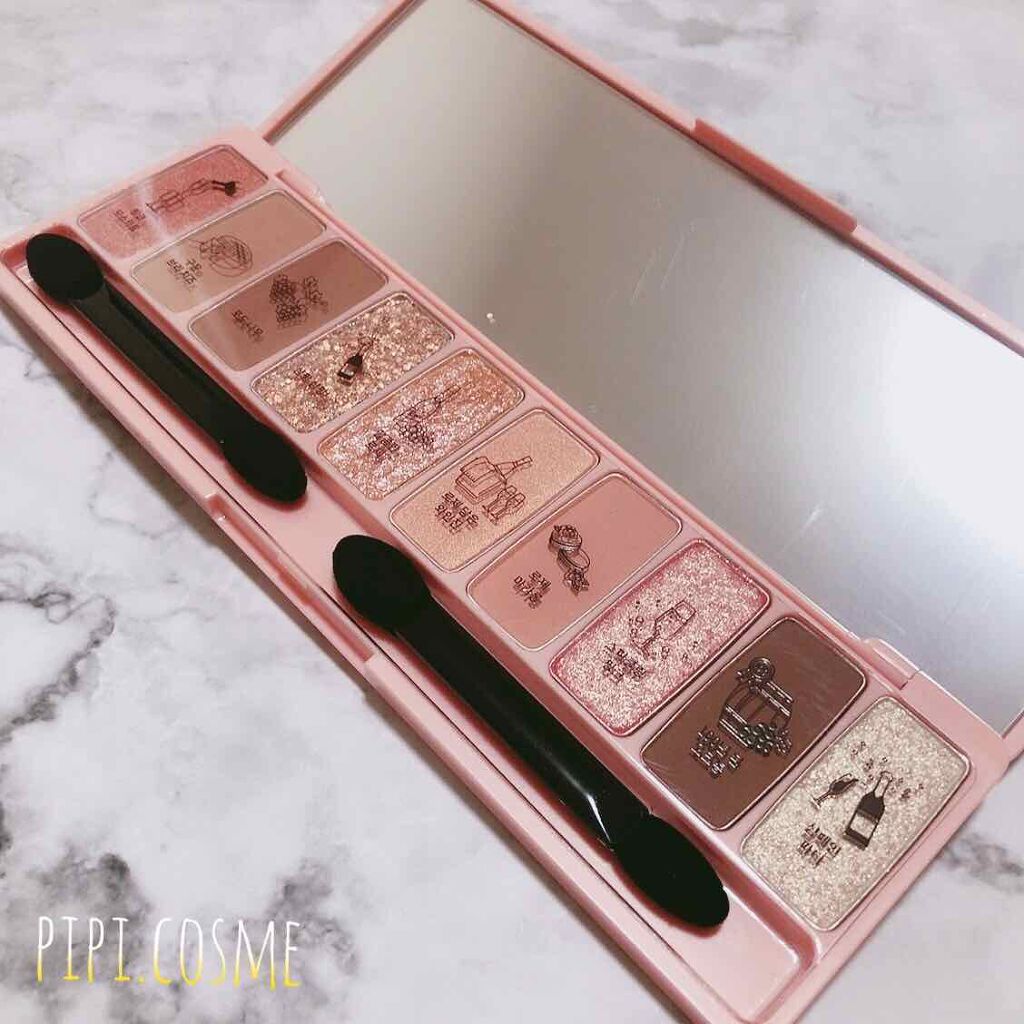 プレイカラー アイシャドウ/ETUDE/アイシャドウパレットを使ったクチコミ(2枚目)