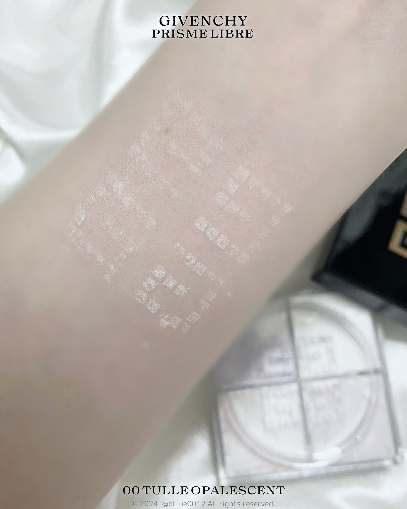 ããªãºã ã»ãªãŒãã«/GIVENCHY/ã«ãŒã¹ããŠããŒã䜿ã£ãã¯ãã³ãïŒ6æç®ïŒ