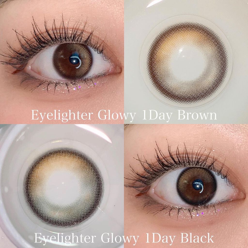 Glowy 1day/OLENS/ワンデー(1DAY)カラコンを使ったクチコミ(2枚目)