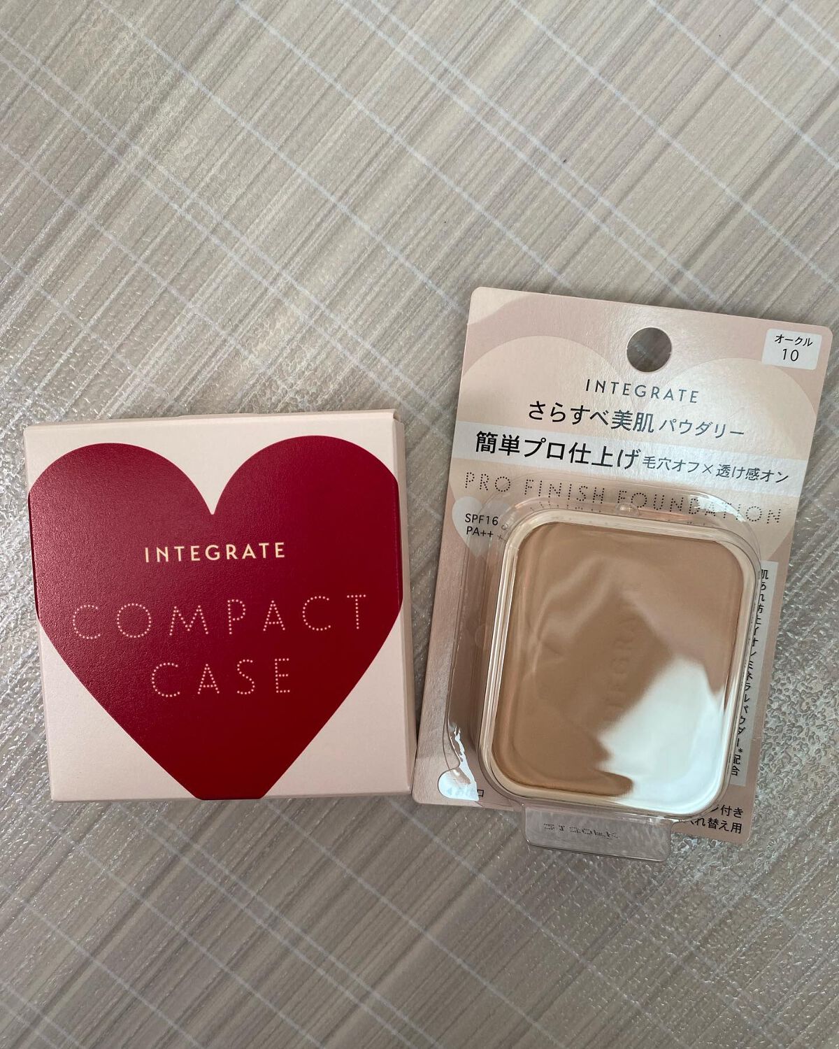 プロフィニッシュファンデーション/インテグレート/パウダーファンデーションを使ったクチコミ(2枚目)