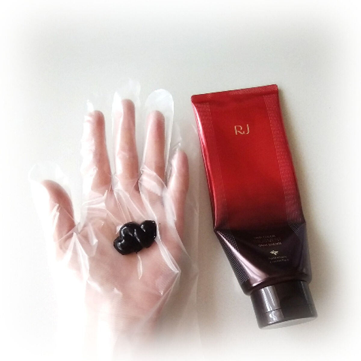 RJヘアカラートリートメント/アピセラピーコスメティクス/洗い流すヘアトリートメントを使ったクチコミ(2枚目)