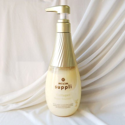 ビタミン リペアシャンプー/コラーゲン リペアヘアトリートメント/mixim suppli/市販シャンプーを使ったクチコミ(5枚目)