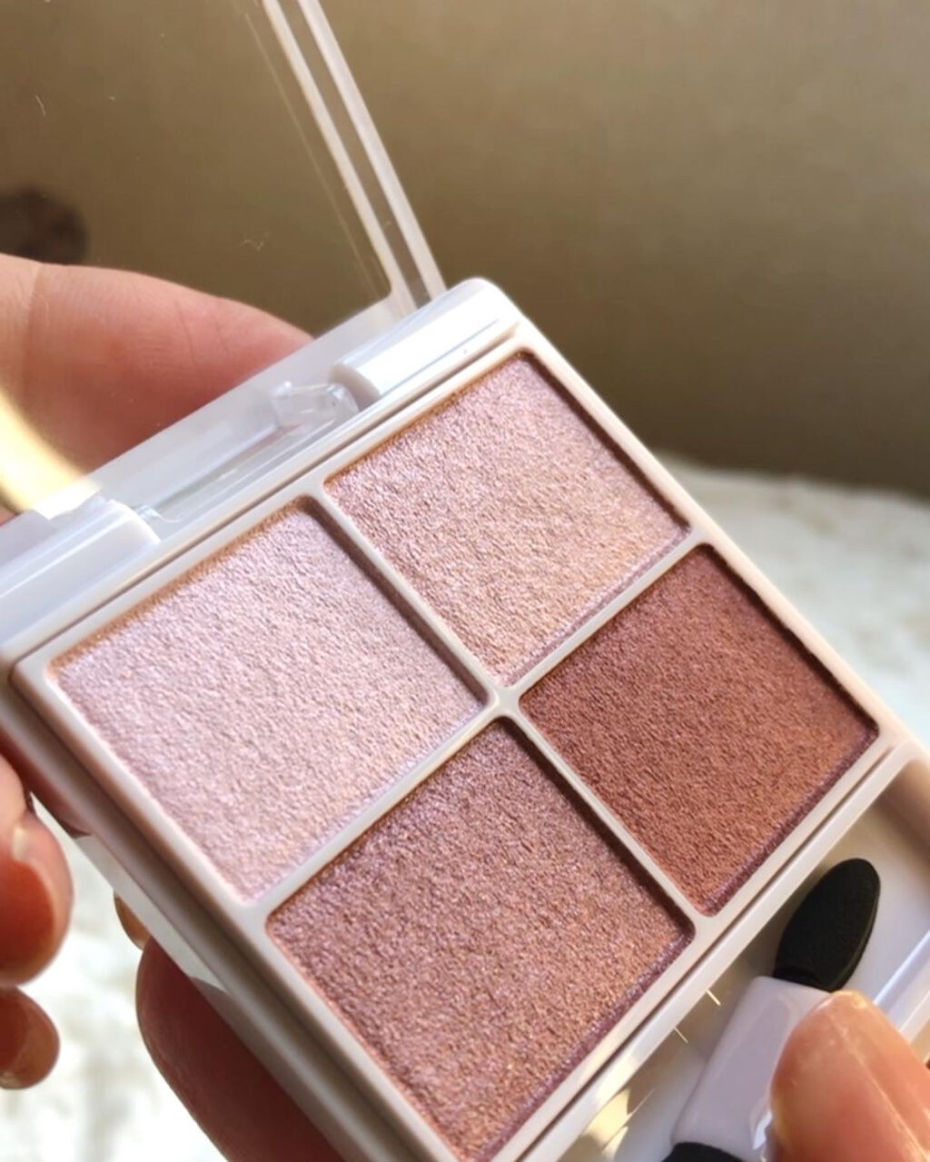 シルキースフレアイズ/キャンメイク/アイシャドウパレットを使ったクチコミ(3枚目)