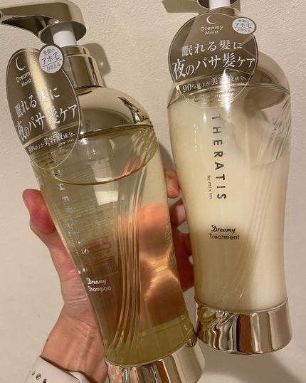 ドリーミー モイスト シャンプー/ヘアトリートメント/THERATIS/市販シャンプーを使ったクチコミ(1枚目)