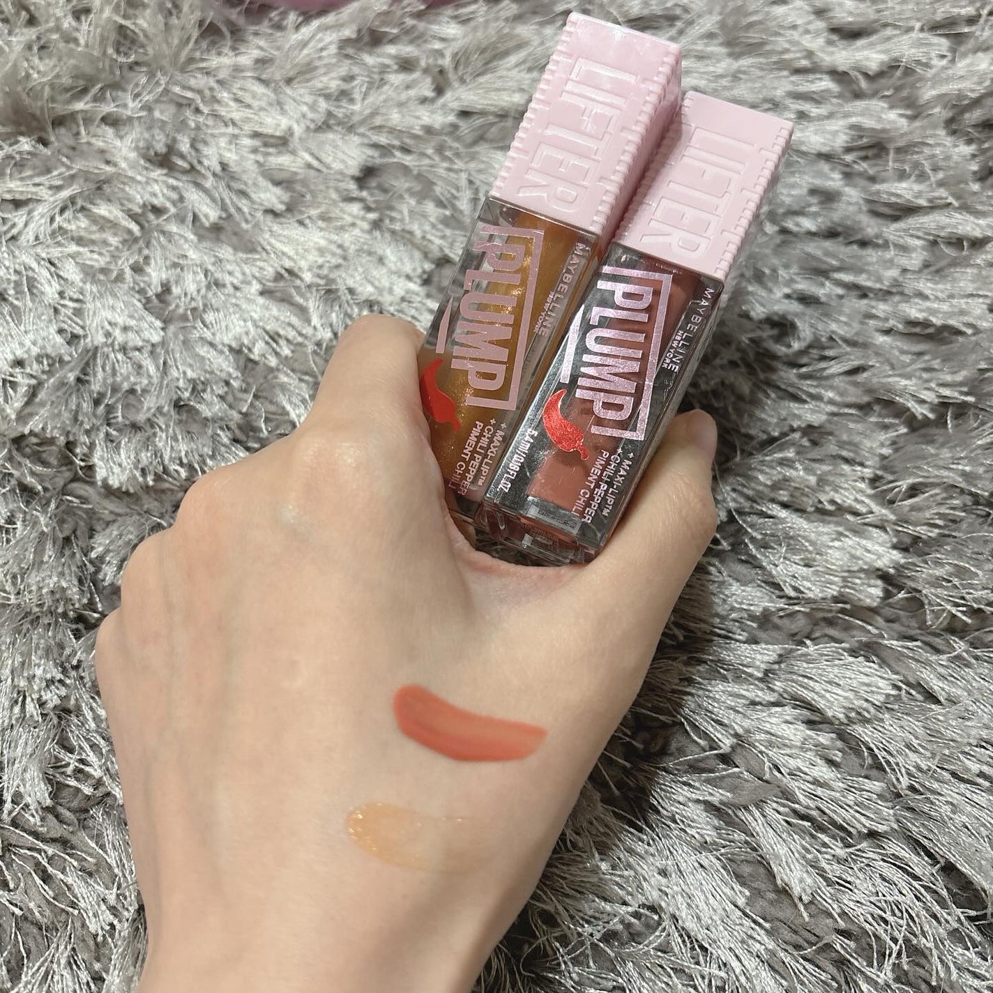 リフタープランプ/MAYBELLINE NEW YORK/リップグロスを使ったクチコミ(2枚目)