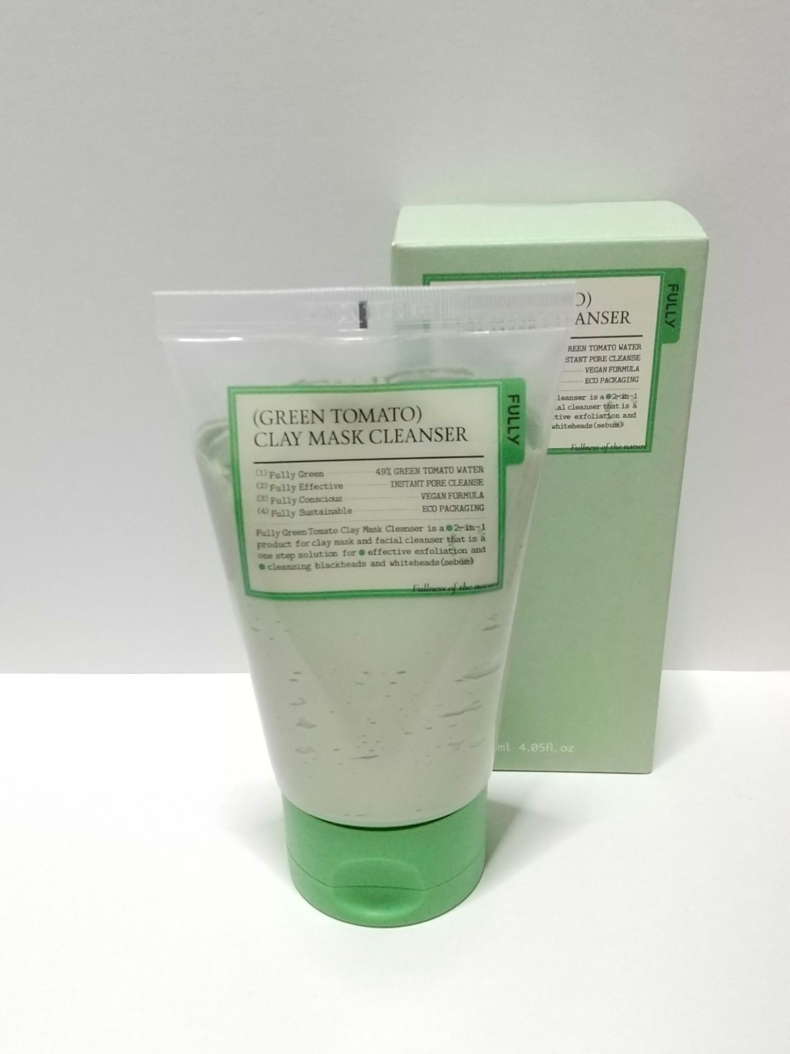 グリーントマトクレイマスククレンザー/FULLY/洗い流すパック・マスクを使ったクチコミ（1枚目）